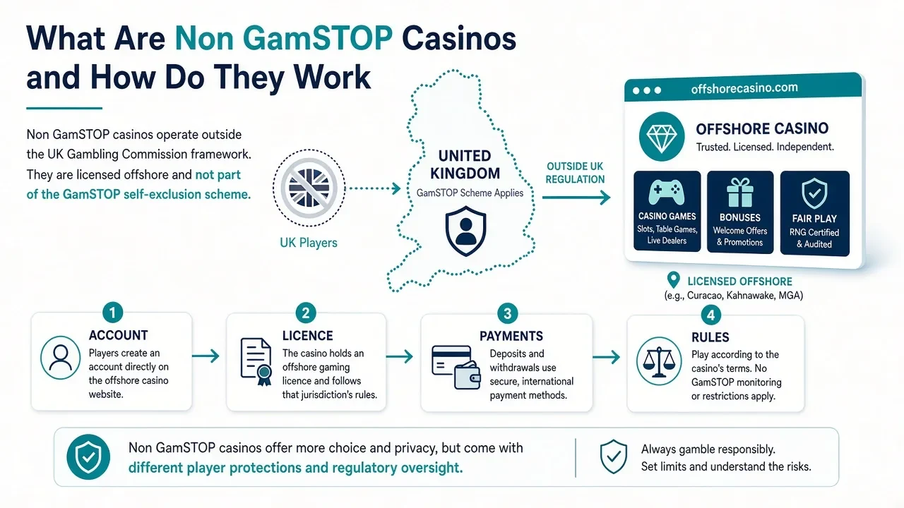 What Are Non GamStop Casinos and How Do They Work
